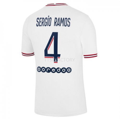 Paris Saint-Germain Sergio Ramos 4 Dres Četvrta 2021/2022 Kratkih Rukava Paris Saint-Germain Sergio Ramos 4 Dres Četvrta 2021/2022 Kratkih Rukava